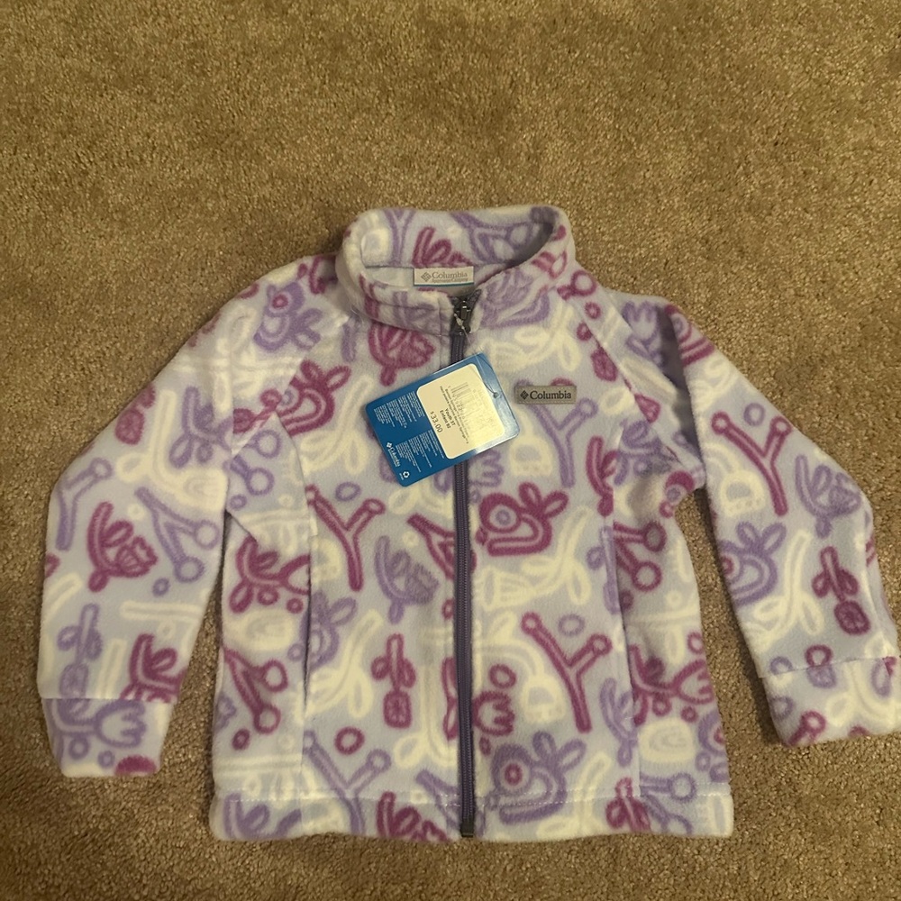 Columbia Toddler Girls Benton Spring II Printed Fleece